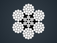 6×25Fi+IWR钢丝绳