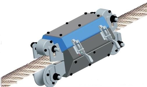 珠海检测院研发出无线式钢丝绳漏磁检测仪 拥有自主知识产权 珠海检测院研发出无线式钢丝绳漏磁检测仪 拥有自主知识产权