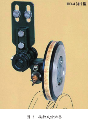 钢丝绳接触式涂油器